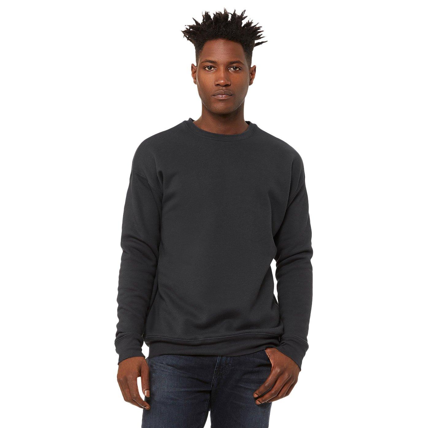 Bella + Canvas Sweatshirt Polaire Épaules Tombantes  