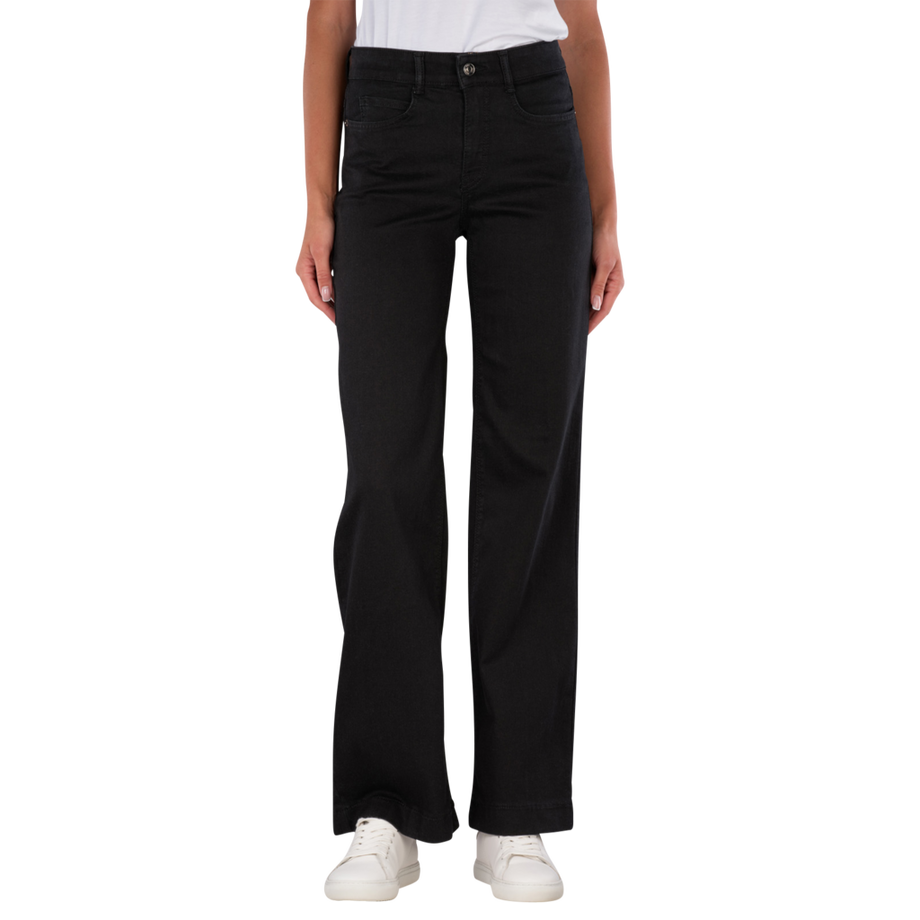Wide Jeans Authentic Stretch Denim