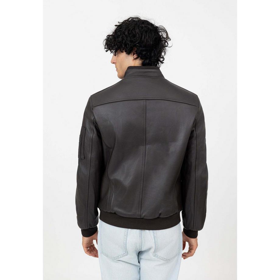 Bomber Veste en cuir Denver-M  