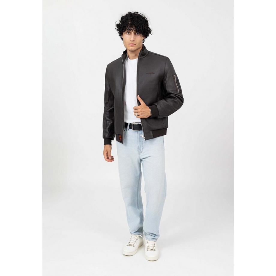 Bomber Veste en cuir Denver-M  