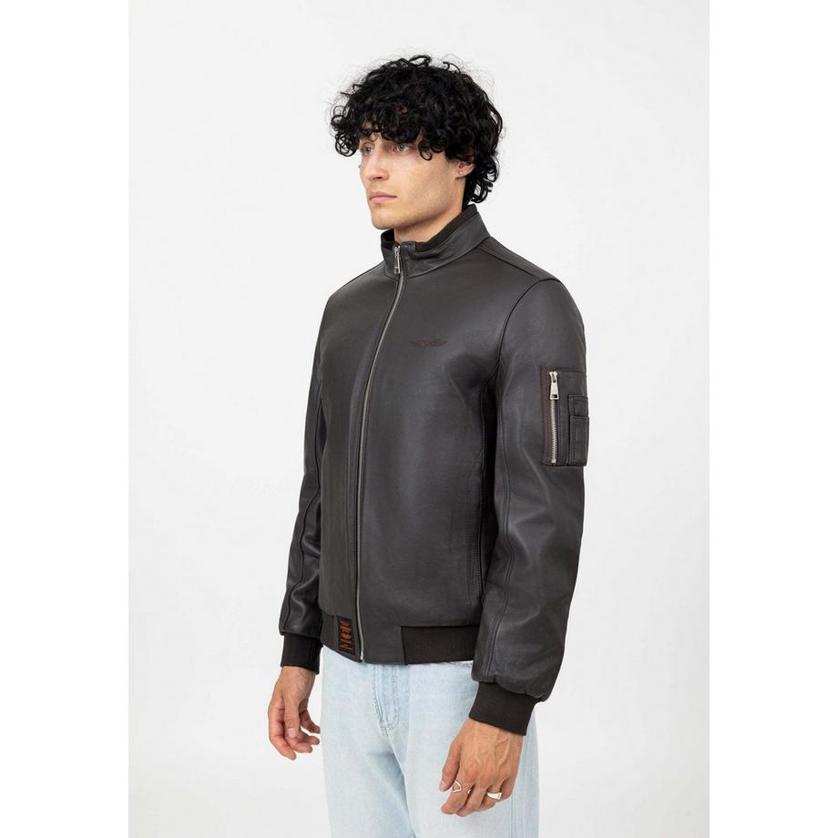 Bomber Veste en cuir Denver-M  