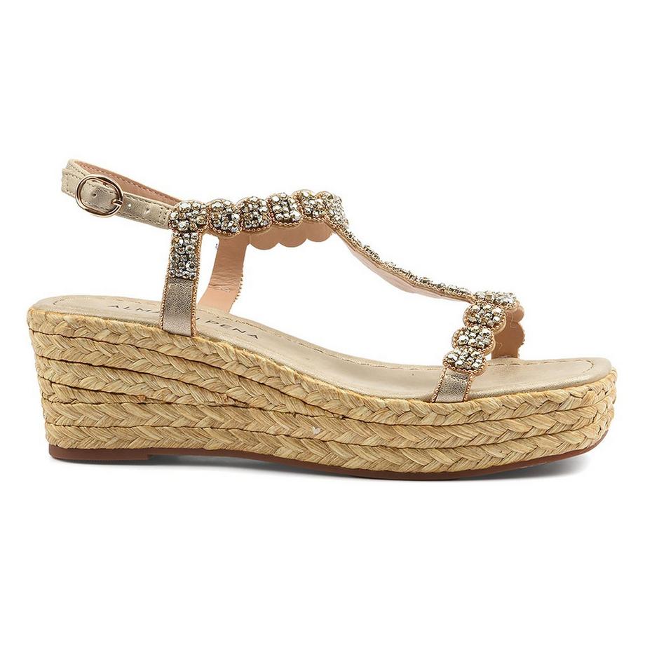 Alma En Pena AP51458 Sandali con Zeppa  