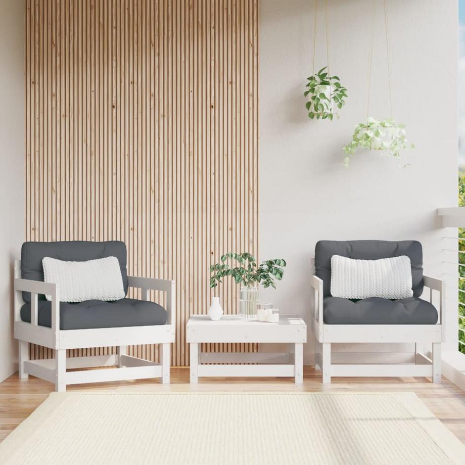 VidaXL sedia da giardino Legno di pino  
