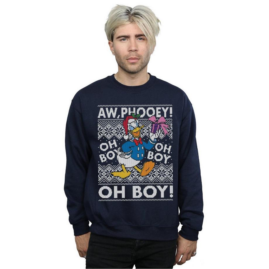 Disney Donald Duck Aw Phooey Oh Boy Sweatshirt  