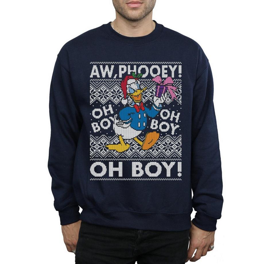 Disney Donald Duck Aw Phooey Oh Boy Sweatshirt  