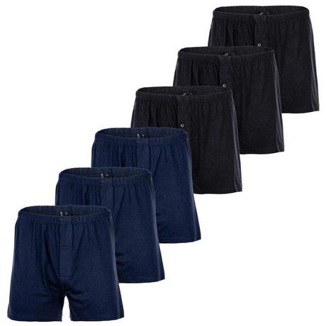 YOURBASICS  Boxer  Pack de 6 Coupe ample 