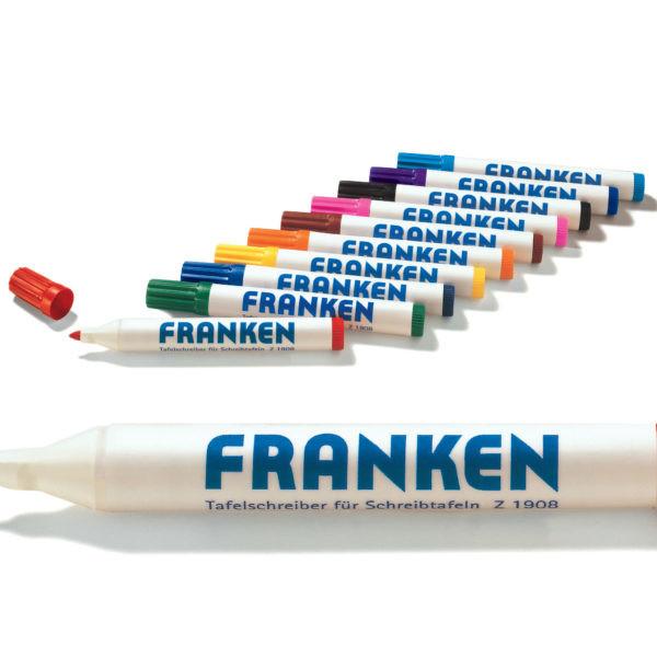Franken  Franken Z1901 marqueur 10 pièce(s) Multicolore 