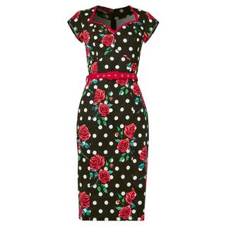 Joe Browns  Robe Moulante Motif Roses et Pois 