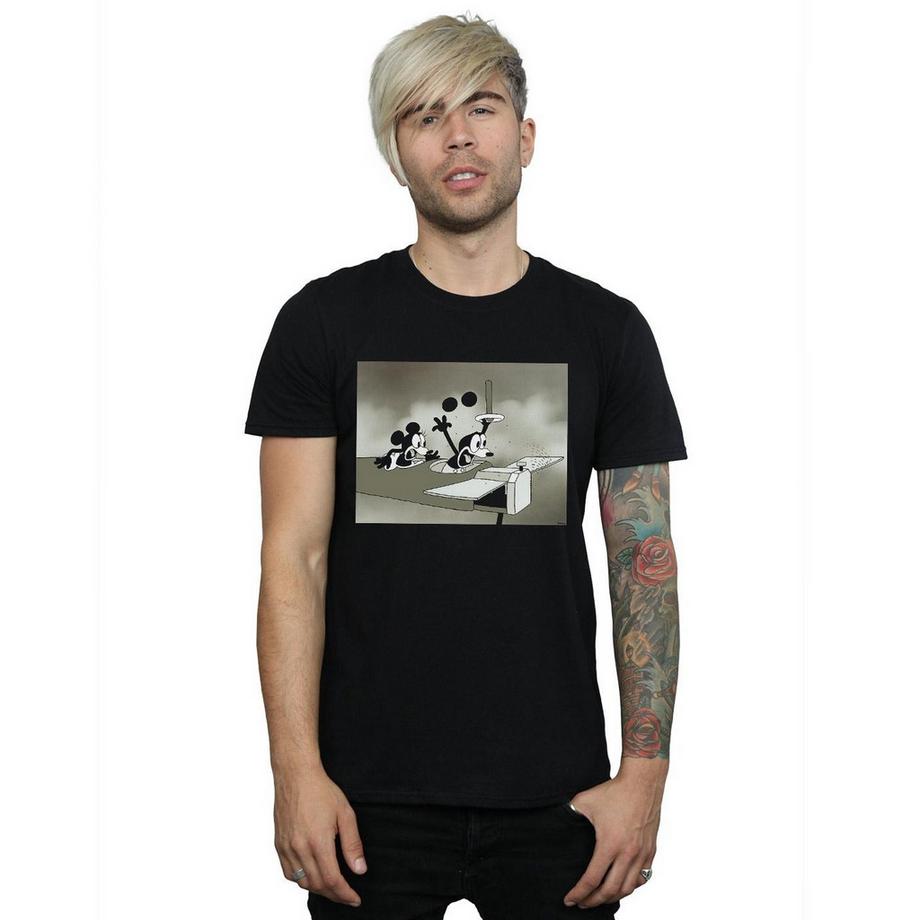 Disney Crazy Pilot T-Shirt Stampata  