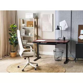 Beliani Table de bureau en Panneau de particules de bois Moderne GORUS