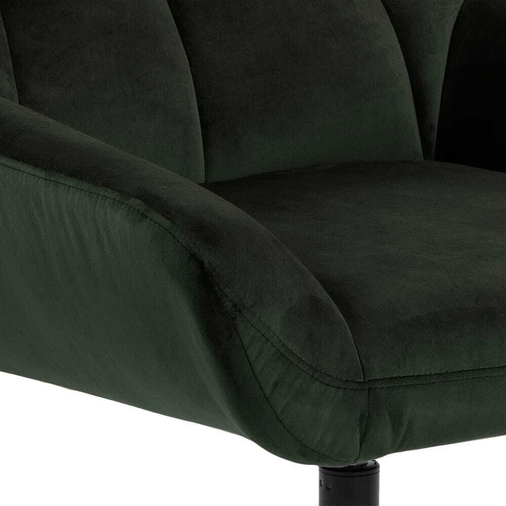 mutoni Fauteuil relax Ilan vert foncé  