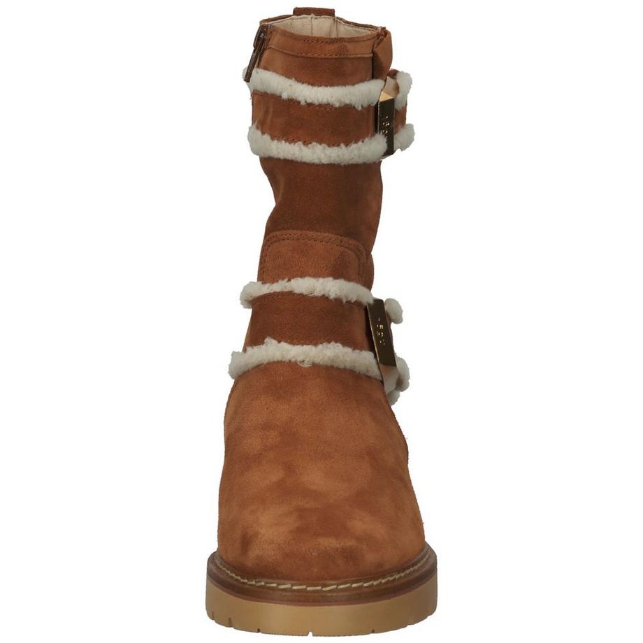 Högl Stiefel mit Schnallendetail  