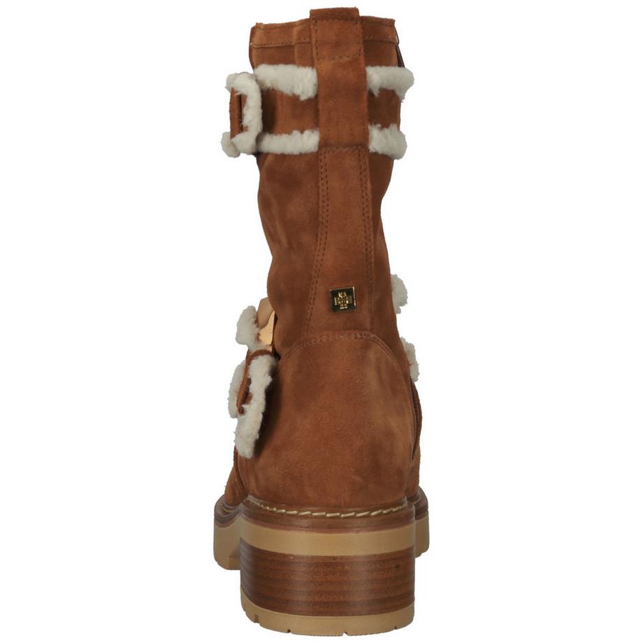 Högl Stiefel mit Schnallendetail  