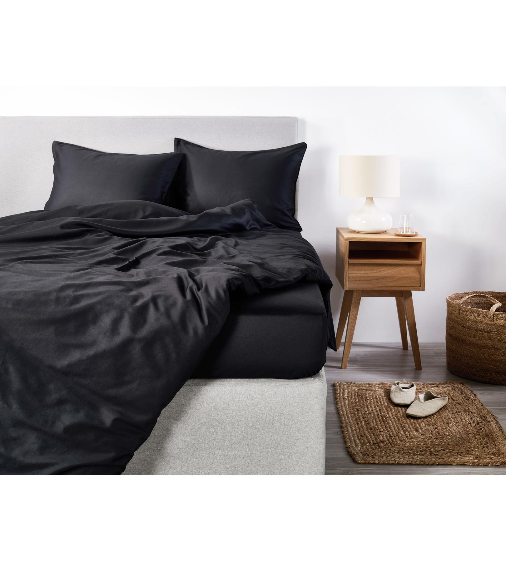 Living Home Uni Satin 100 Duvetbezug  