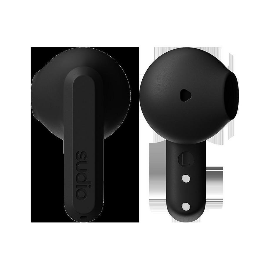 SUDIO  SUDIO Casque A3 Noir Intra-auriculaire True Wireless 