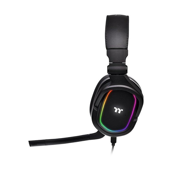 Thermaltake  ARGENT H5 RGB Kopfhörer Kabelgebunden Kopfband Gaming Schwarz 