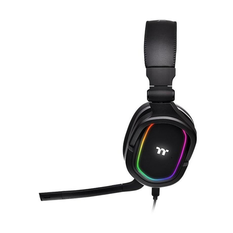 Thermaltake  ARGENT H5 RGB Casque Avec fil Arceau Jouer Noir 