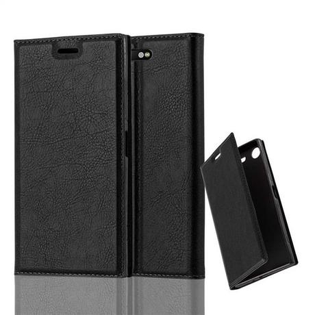 Cadorabo  Housse compatible avec Sony Xperia XZ1 - Coque de protection avec fermeture magnétique, fonction de support et compartiment pour carte 