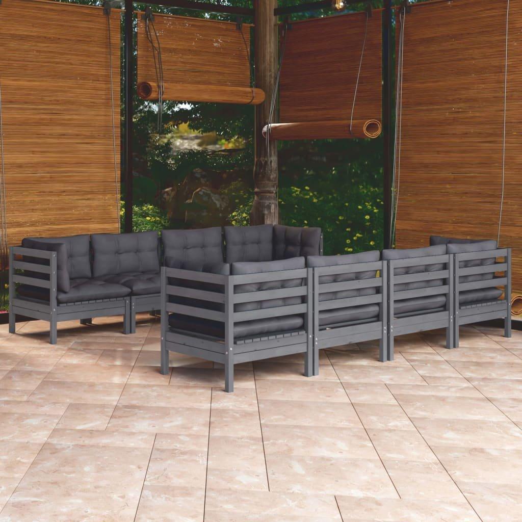 VidaXL Garten-lounge-set kiefernholz  