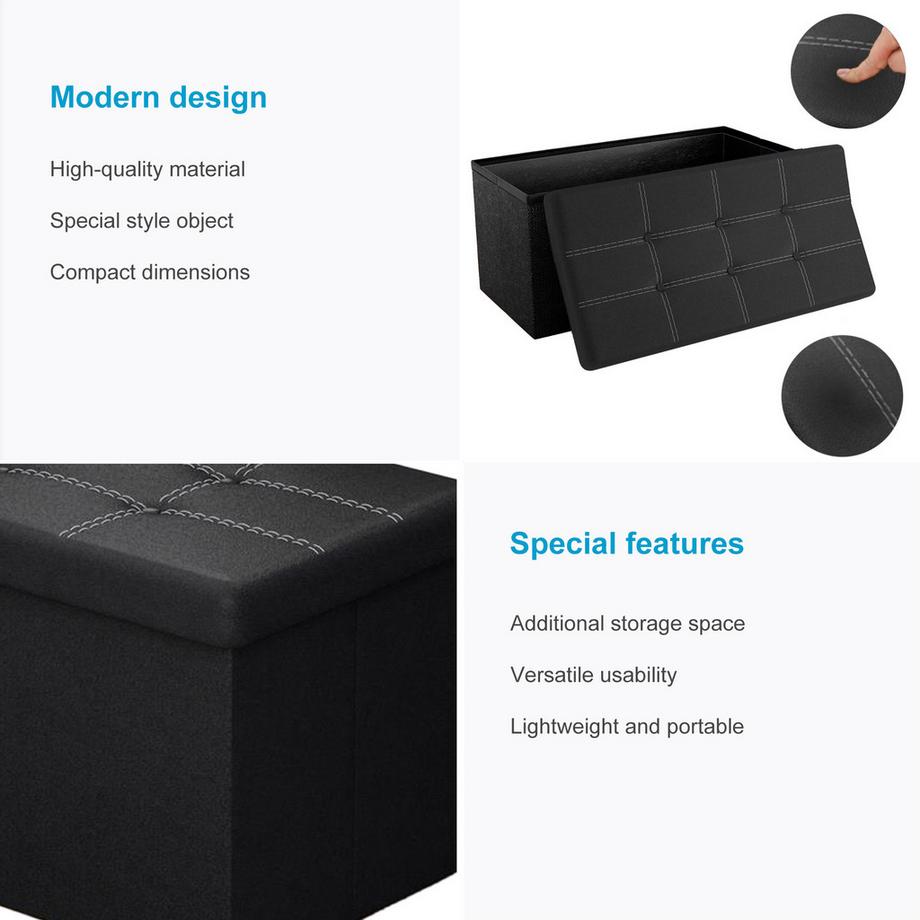 Intirilife Pouf Pliable  