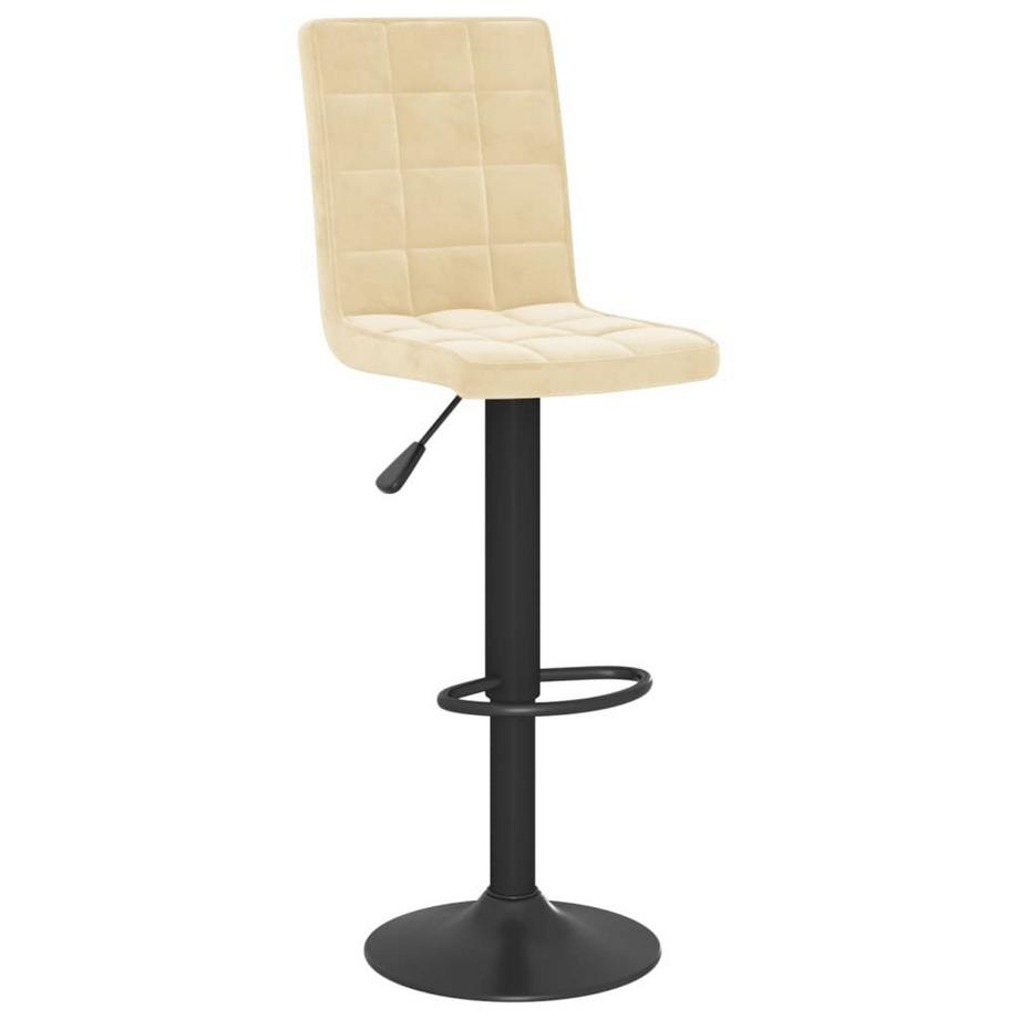 VidaXL Tabouret de bar velours  