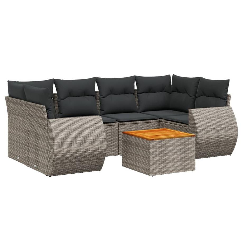 Garten sofagarnitur poly-rattan
