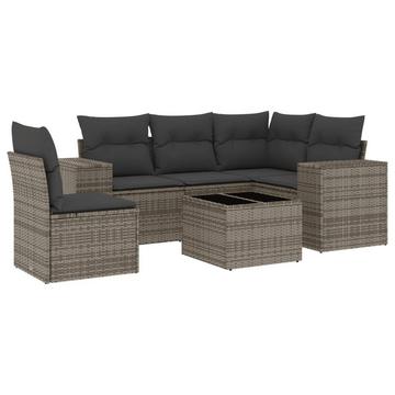 Garten sofagarnitur poly-rattan