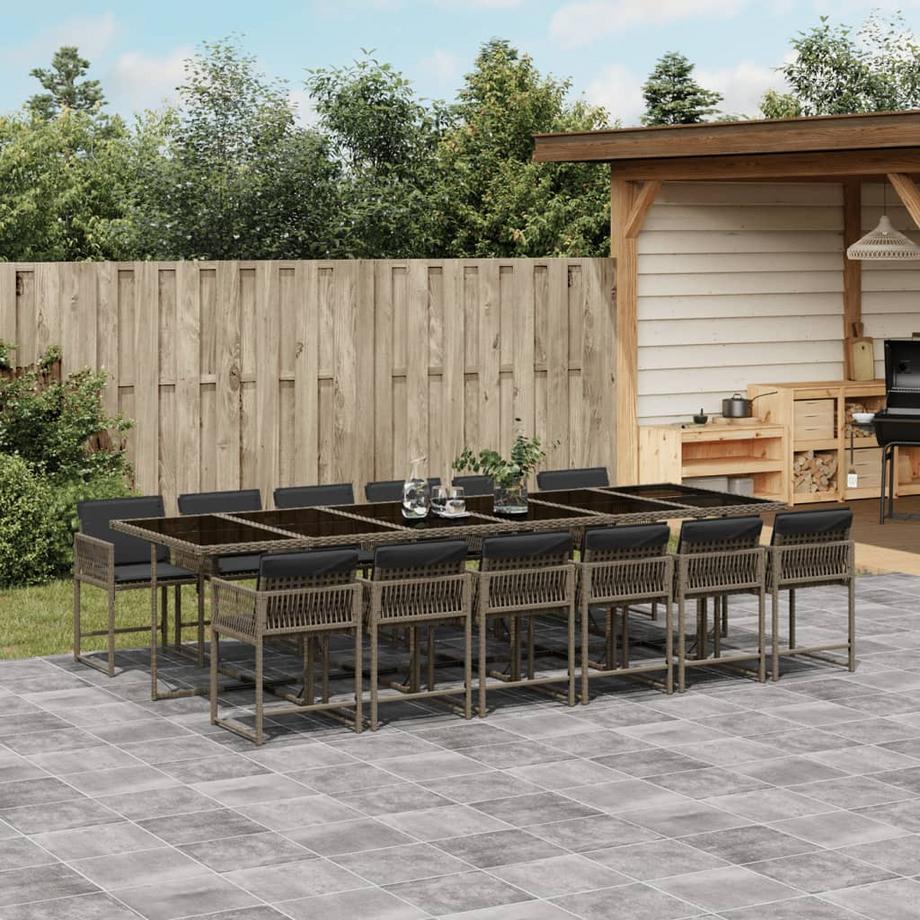 VidaXL Garten essgruppe poly-rattan  