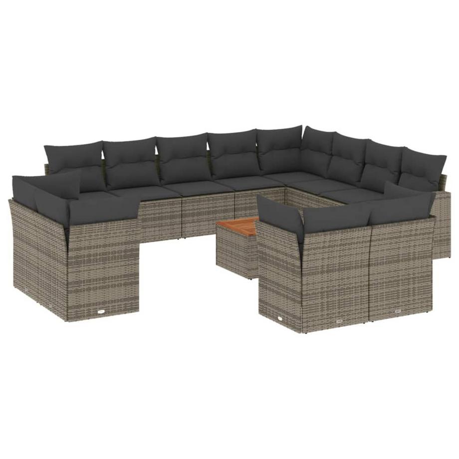 Garten sofagarnitur poly-rattan