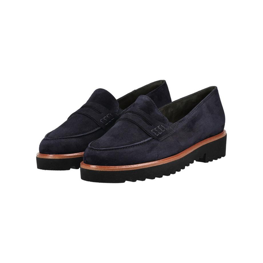 Paul Green Babouche en cuir velours à bride  