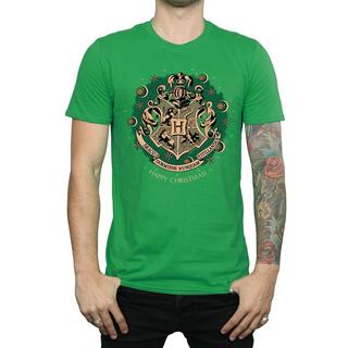 Harry Potter Hogwarts Weihnachtsdesign T-Shirt  