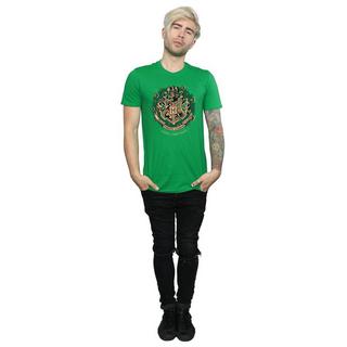 Harry Potter Hogwarts Weihnachtsdesign T-Shirt  