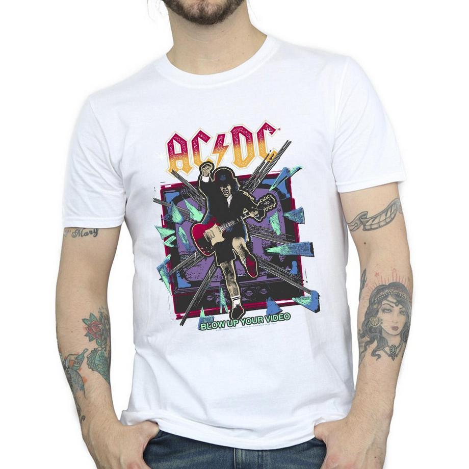ACDC  Blow Up Your Video Maglietta Salto 