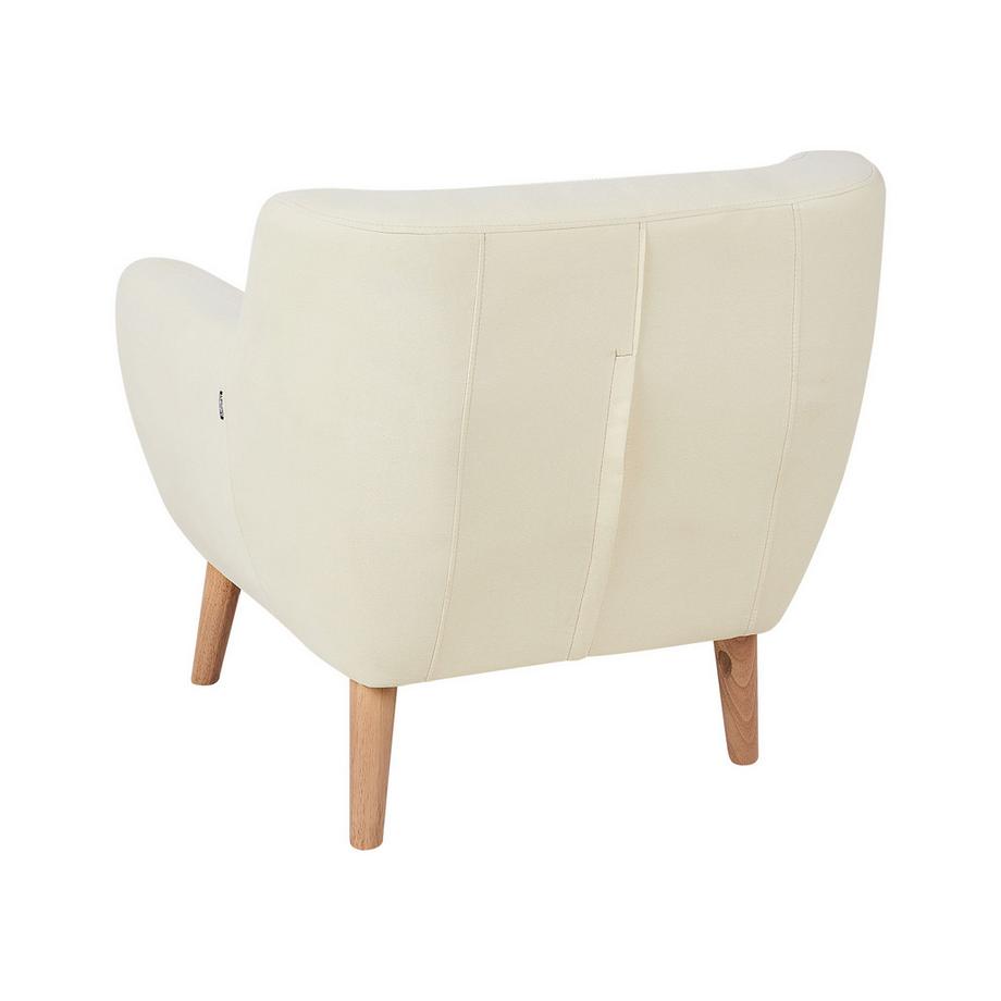 Beliani Fauteuil en Tissu Rétro MOTALA  