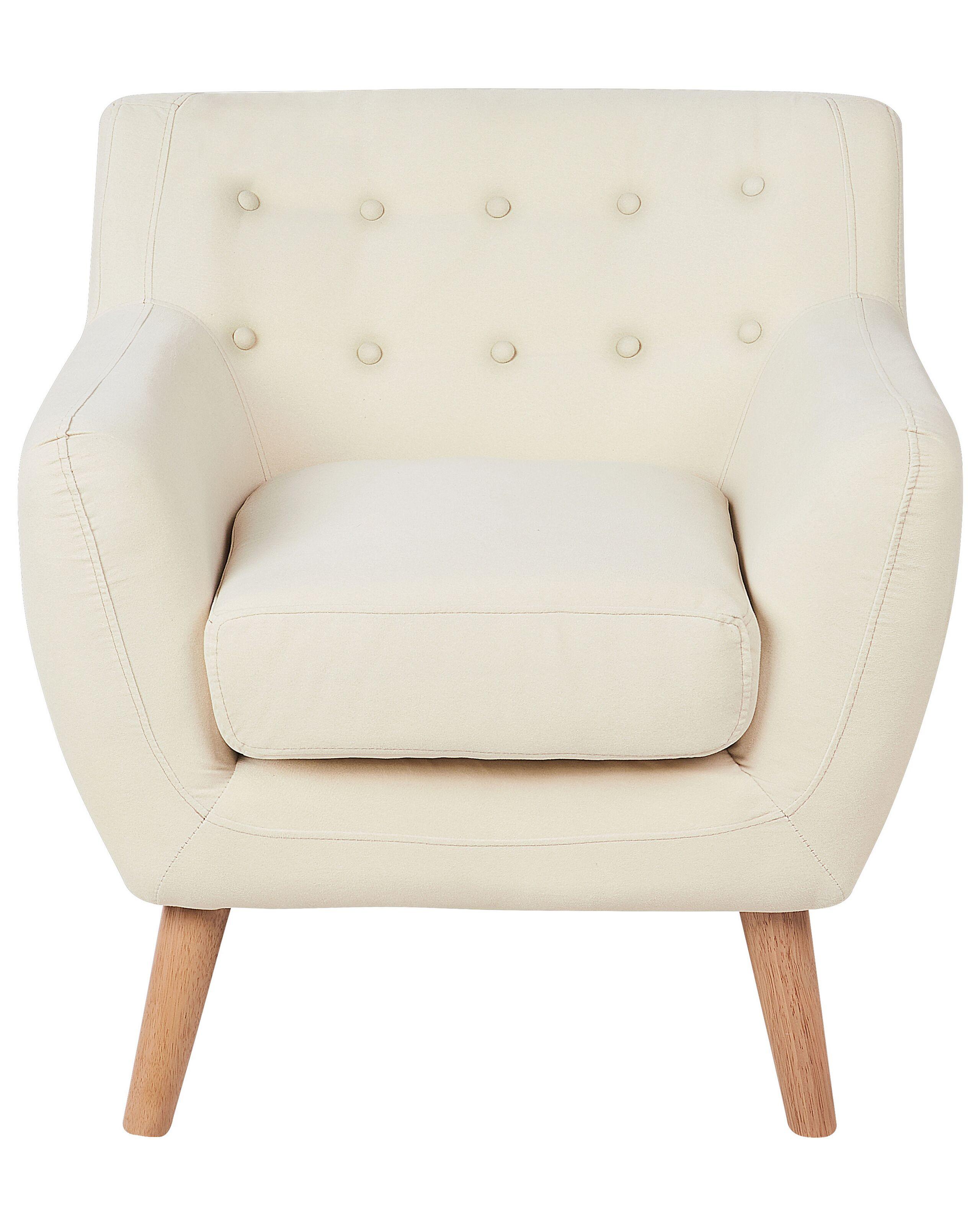 Beliani Sessel aus Stoff Retro MOTALA  