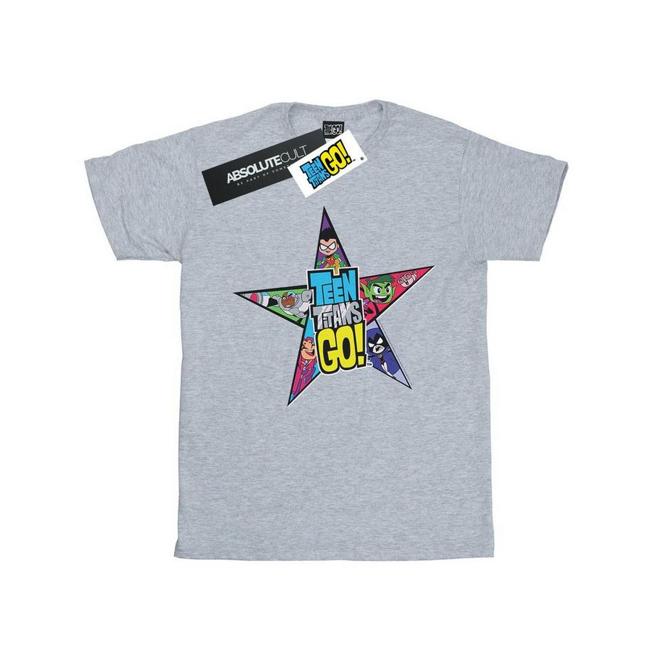 DC COMICS Teen Titans Go Star Logo T-Shirt  