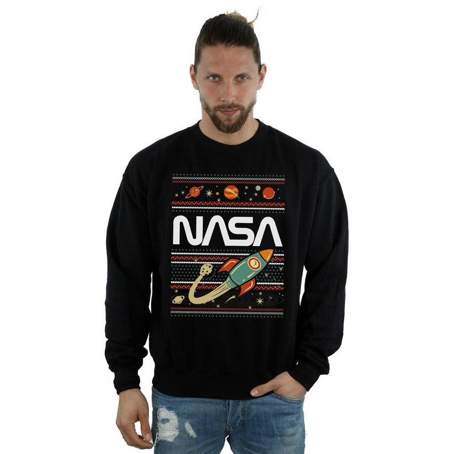 Nasa Ugly Christmas Pullover Sweatshirt  