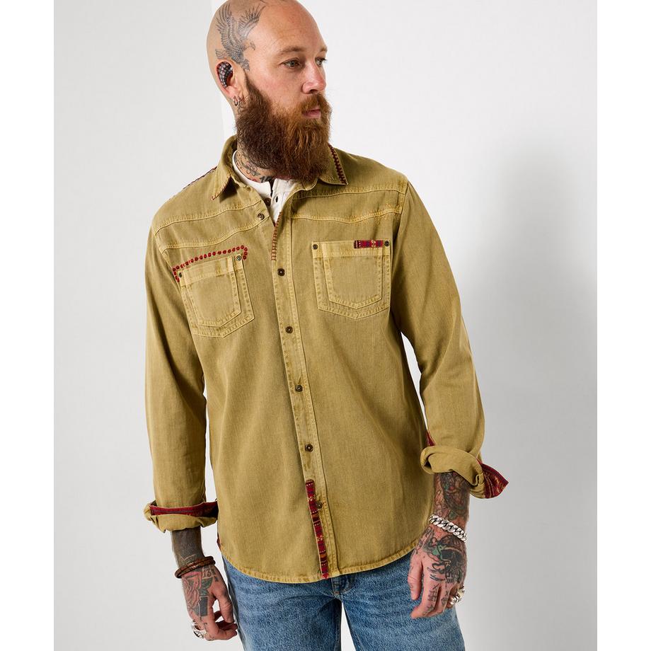 Chemise personnalisée d’inspiration western