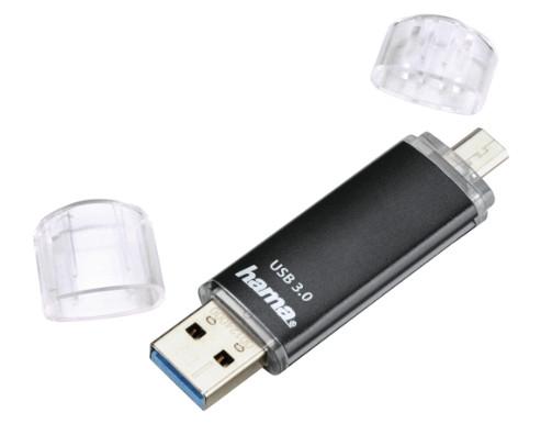 hama  FlashPen Laeta Twin - 64GB USB 3.0 40MB/s 