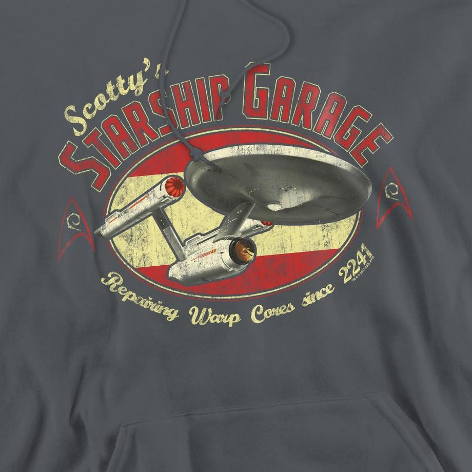 Star Trek Scotty's Garage Kapuzenpullover  