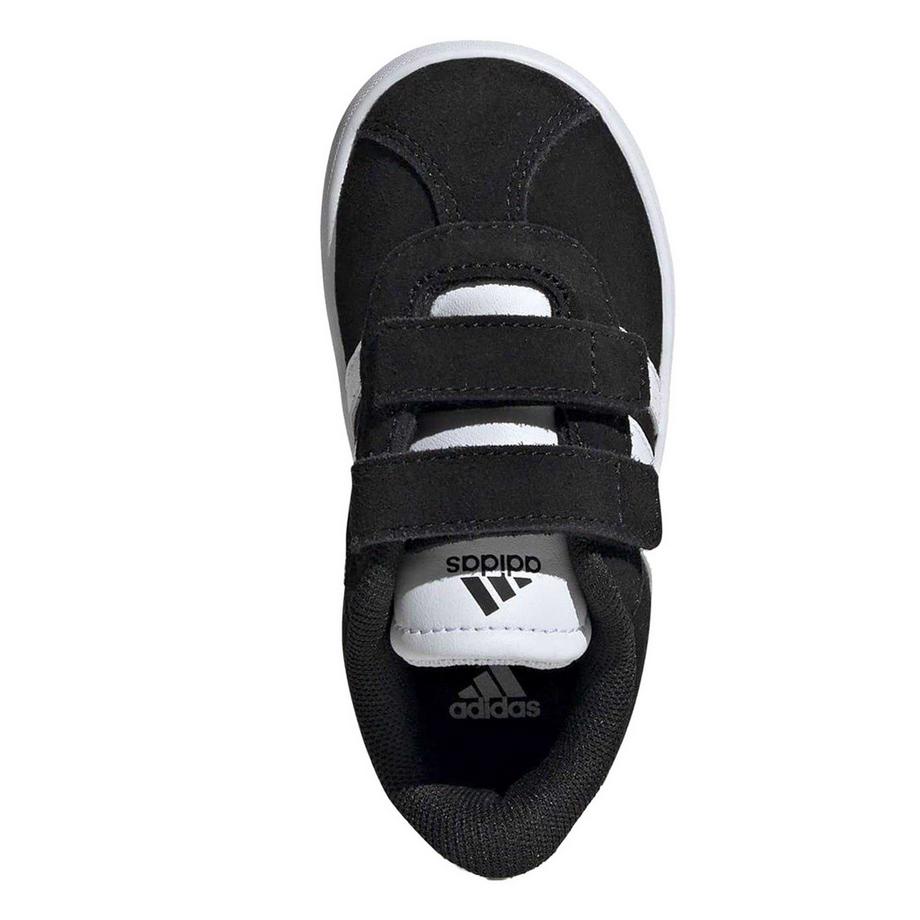 adidas Chaussures Court 3.0 en daim avec fermeture à scratch  