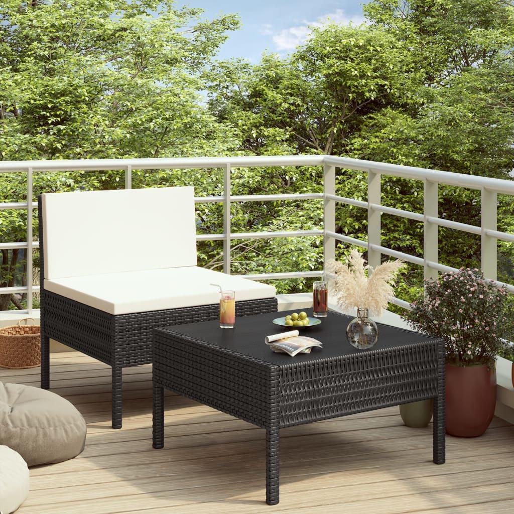 VidaXL Gartenmöbel-set poly-rattan  