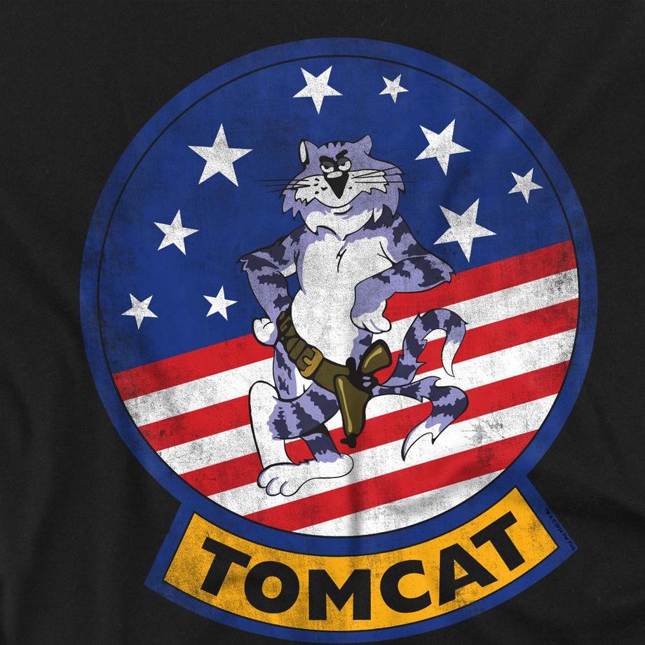 Top Gun Tomcat T-Shirt Maniche Lunghe  