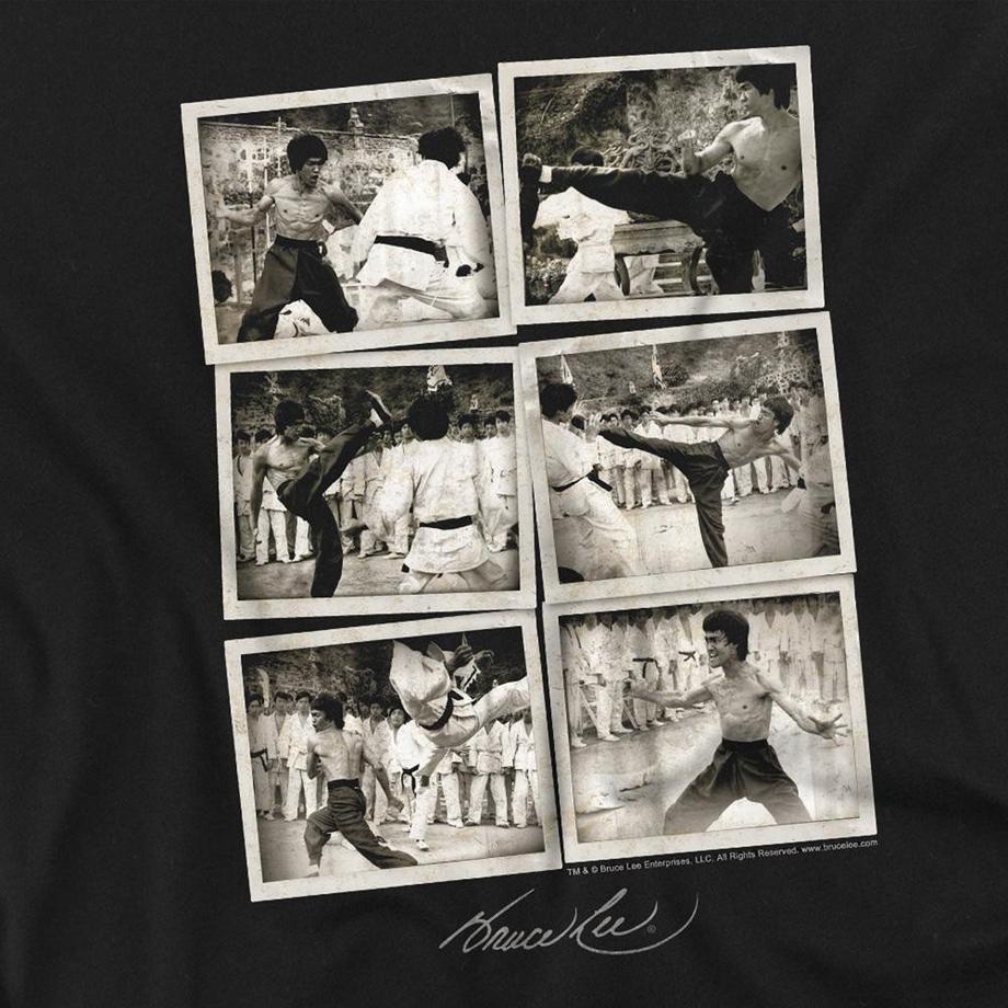 Bruce Lee  Snap Shots Maglietta 