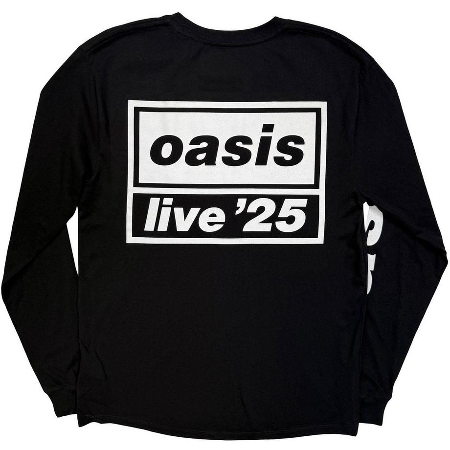 Oasis Live '25 Lockup Langärmeliges T-Shirt  
