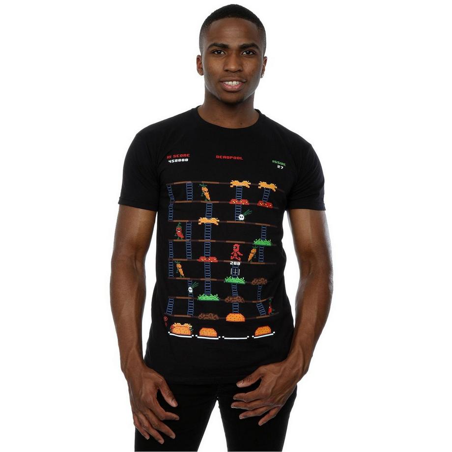 MARVEL Deadpool Pixel Arcade T-Shirt  