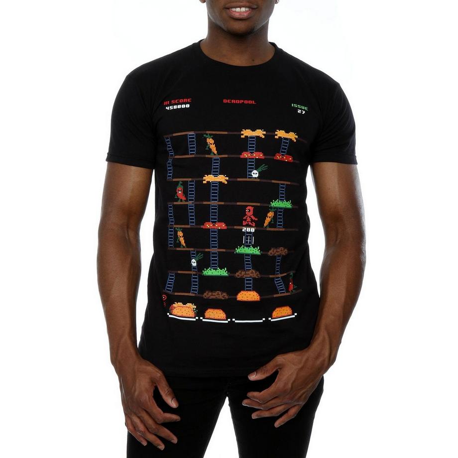 MARVEL Deadpool Pixel Arcade T-Shirt  