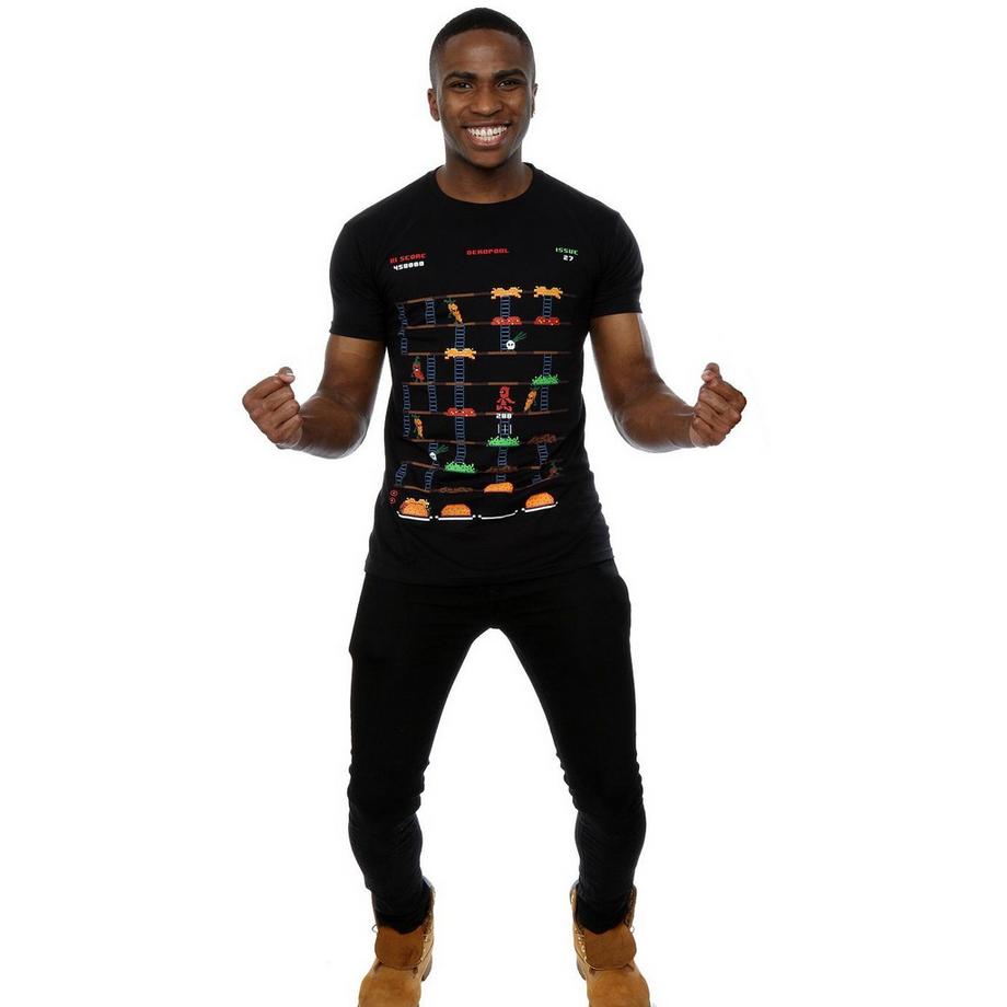 MARVEL Deadpool Pixel Arcade T-Shirt  