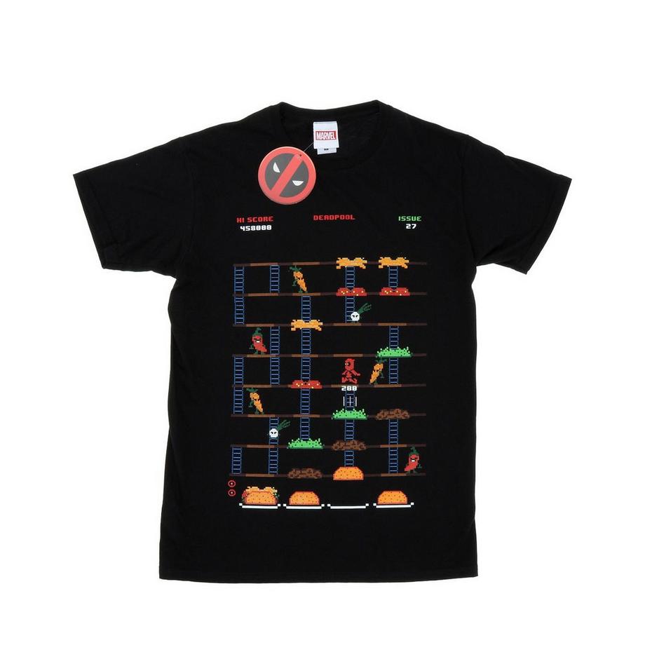 MARVEL Deadpool Pixel Arcade T-Shirt  