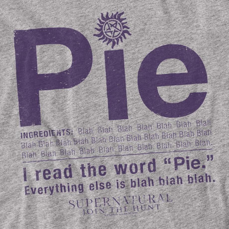 Supernatural Maglietta Pie  